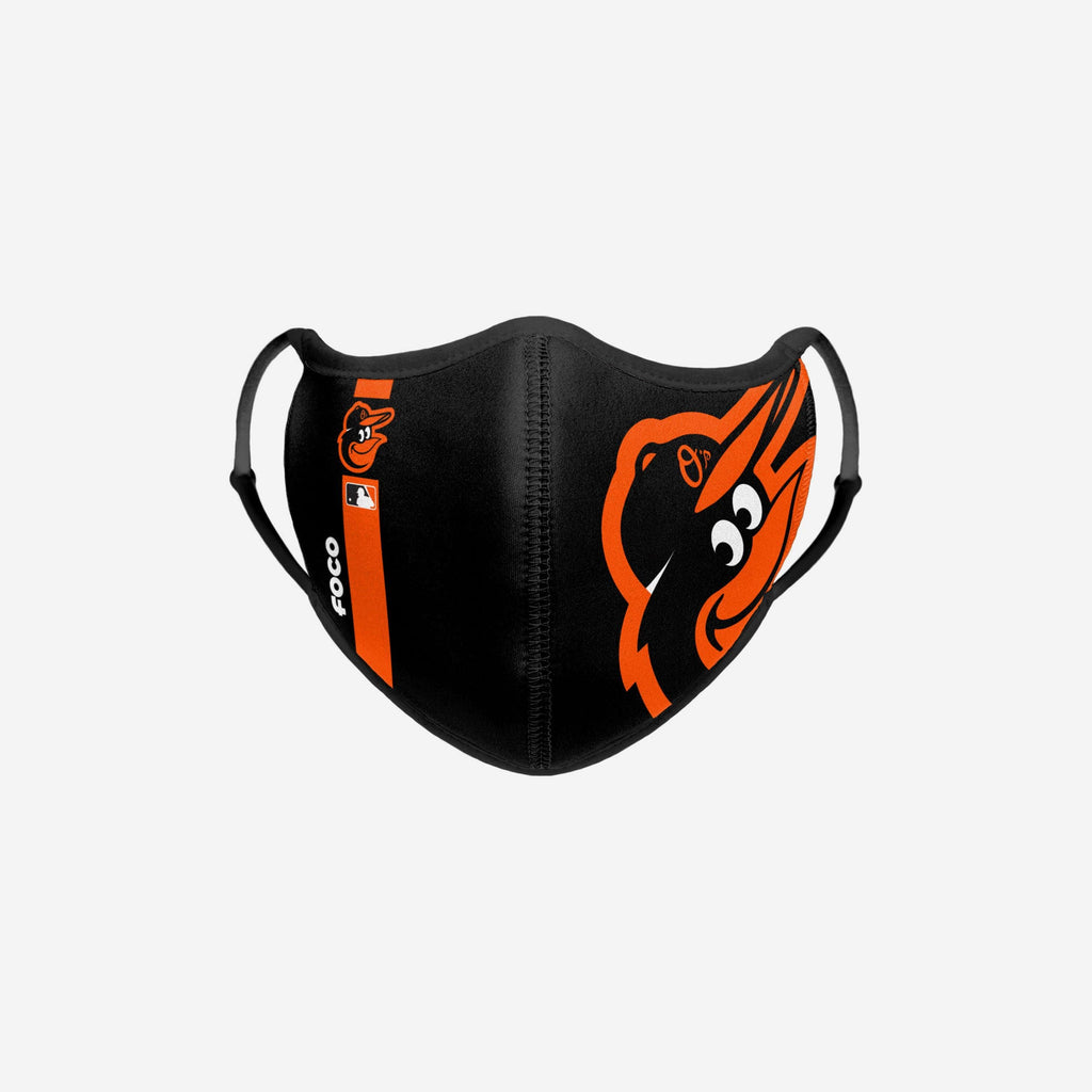 Baltimore Orioles On-Field Adjustable Black Sport Face Cover FOCO - FOCO.com