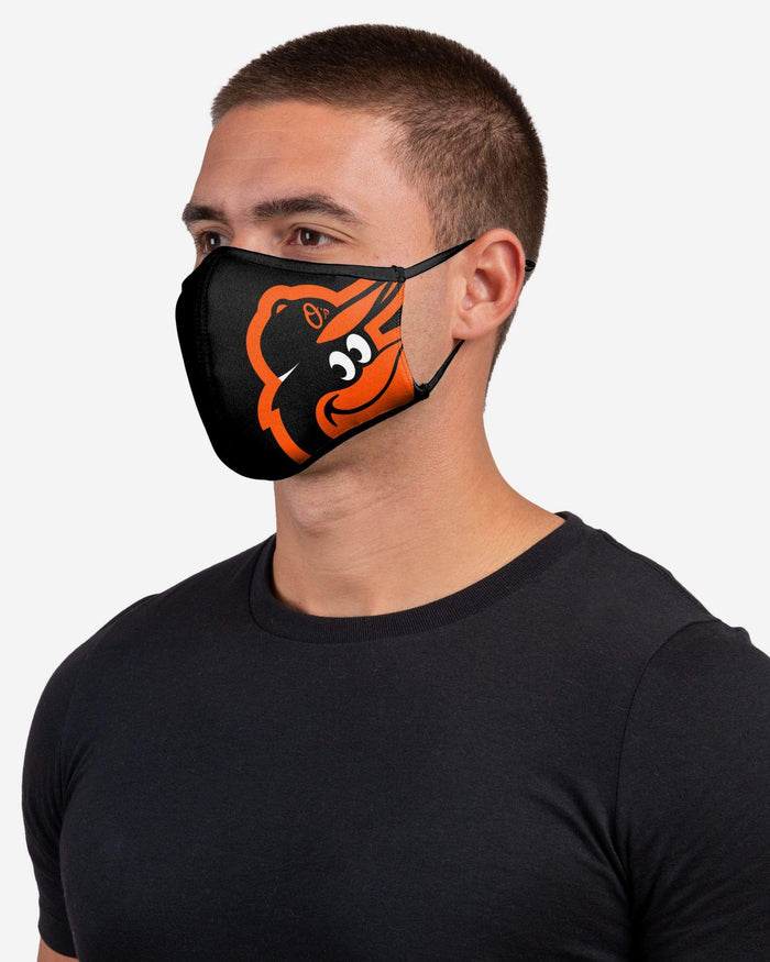 Baltimore Orioles On-Field Adjustable Black Sport Face Cover FOCO - FOCO.com