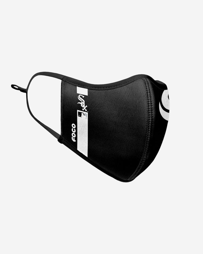 Chicago White Sox On-Field Adjustable Black Sport Face Cover FOCO - FOCO.com