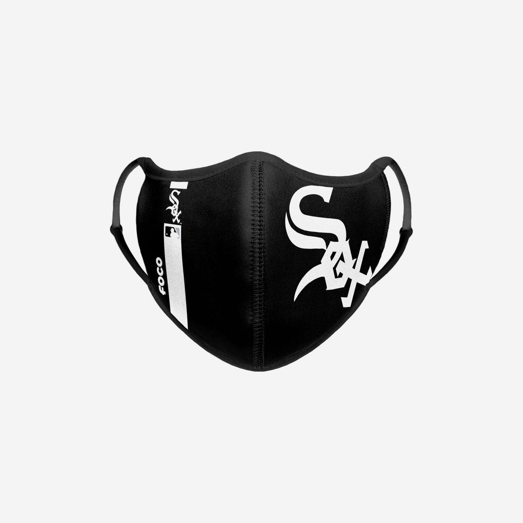 Chicago White Sox On-Field Adjustable Black Sport Face Cover FOCO - FOCO.com