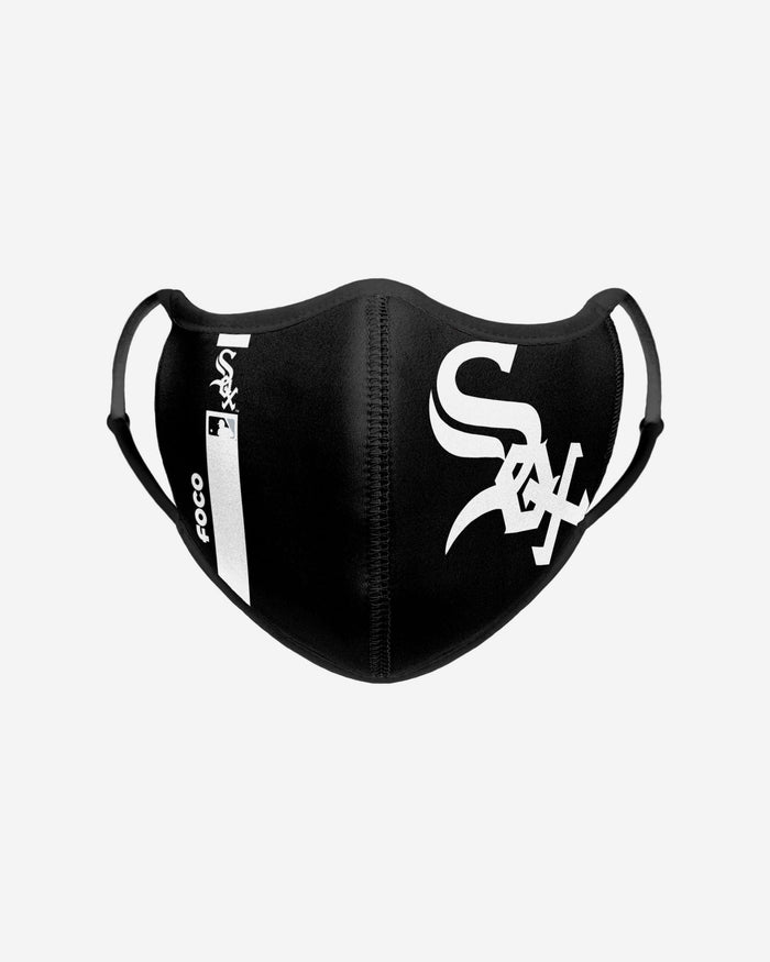 Chicago White Sox On-Field Adjustable Black Sport Face Cover FOCO - FOCO.com