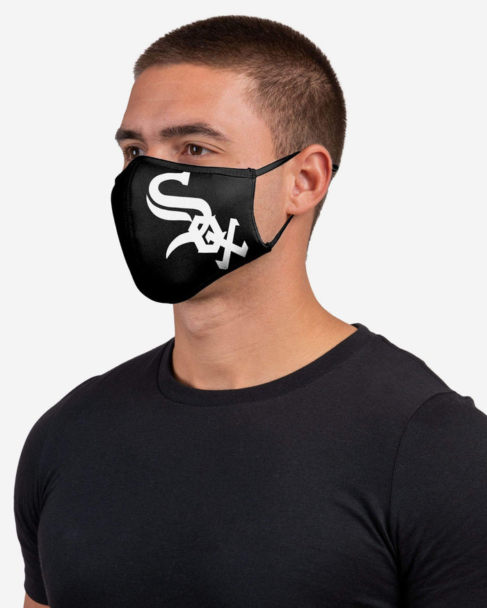 Chicago White Sox On-Field Adjustable Black Sport Face Cover FOCO - FOCO.com