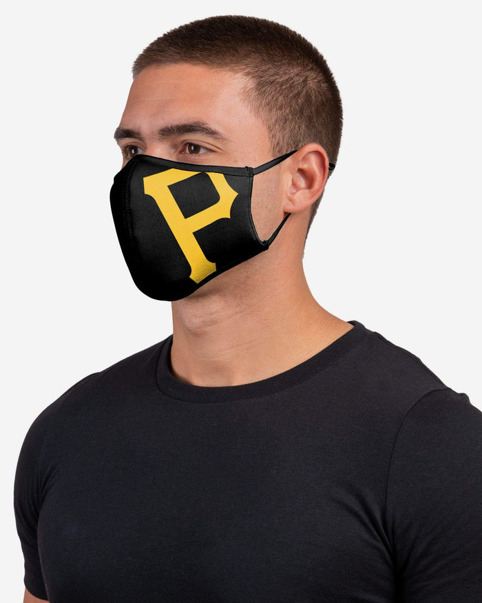 Pittsburgh Pirates On-Field Adjustable Black Sport Face Cover FOCO - FOCO.com