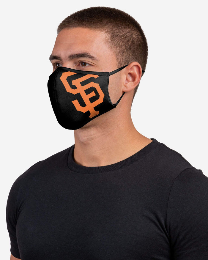 San Francisco Giants On-Field Adjustable Black Sport Face Cover FOCO - FOCO.com