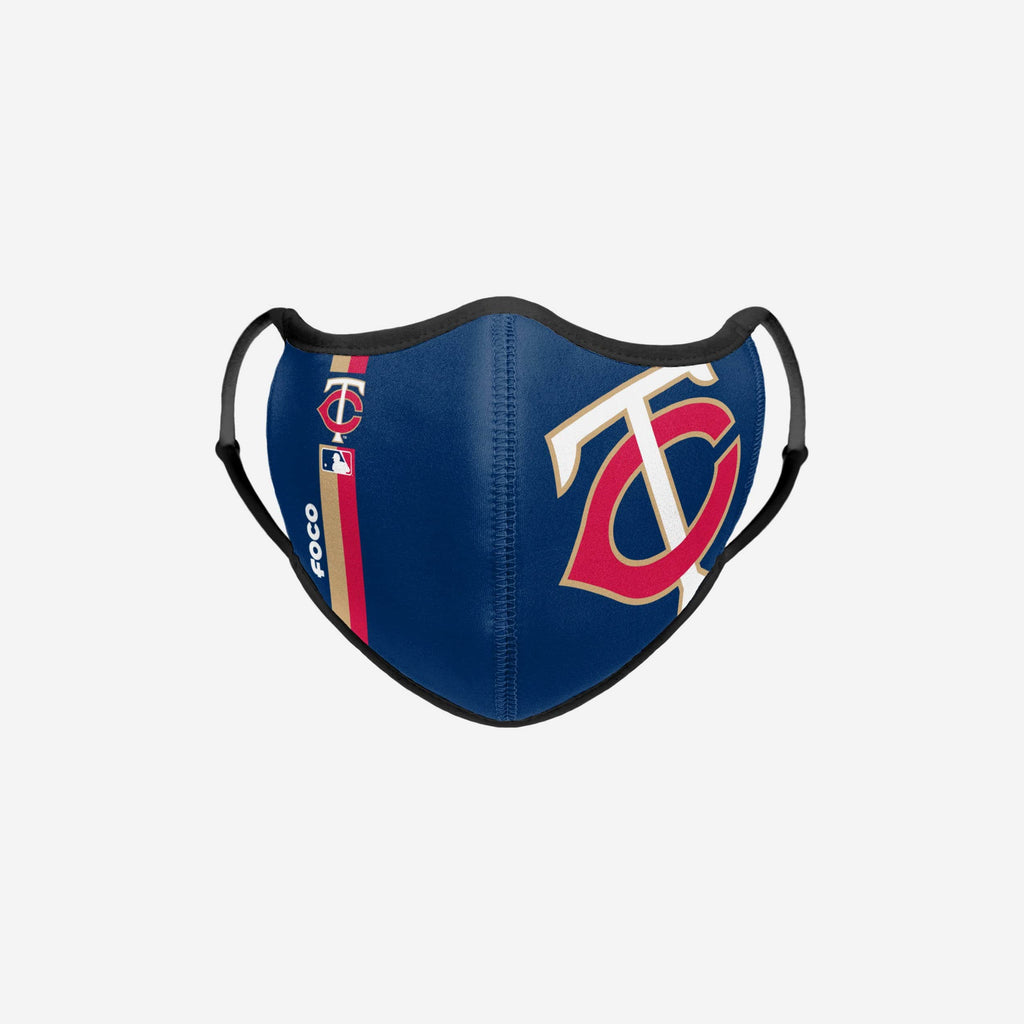Minnesota Twins On-Field Adjustable Navy Sport Face Cover FOCO - FOCO.com