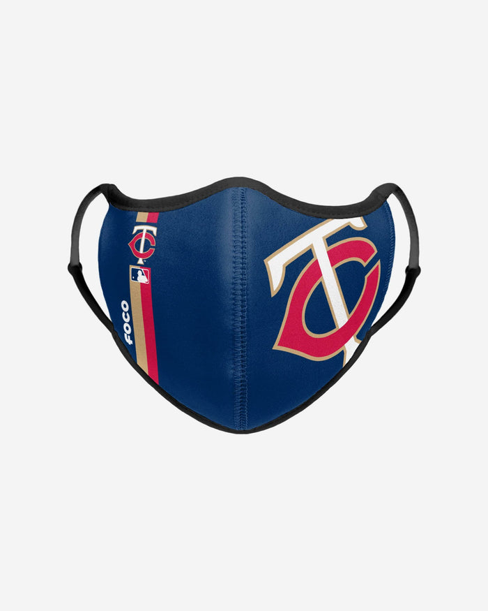 Minnesota Twins On-Field Adjustable Navy Sport Face Cover FOCO - FOCO.com