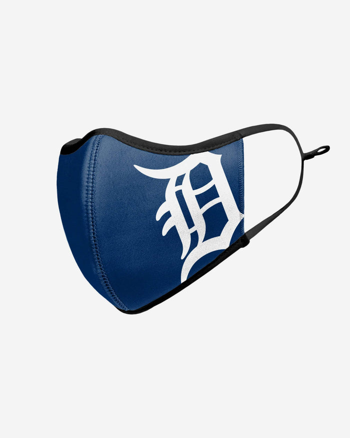 Detroit Tigers On-Field Adjustable Navy & White Sport Face Cover FOCO - FOCO.com