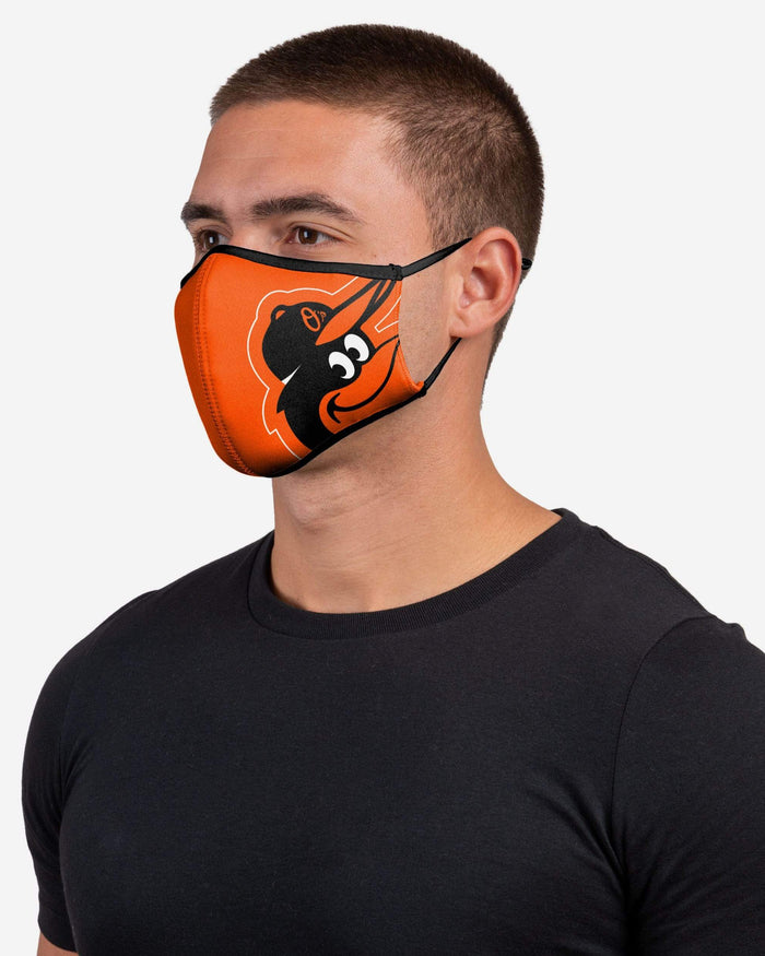 Baltimore Orioles On-Field Adjustable Orange Sport Face Cover FOCO - FOCO.com