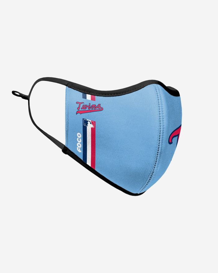 Minnesota Twins On-Field Adjustable Powder Blue Sport Face Cover FOCO - FOCO.com