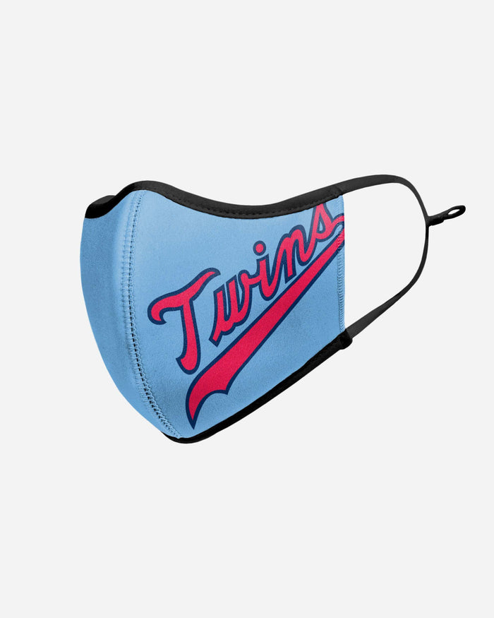 Minnesota Twins On-Field Adjustable Powder Blue Sport Face Cover FOCO - FOCO.com