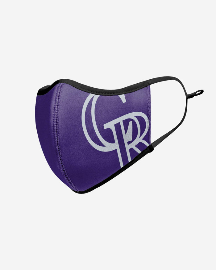 Colorado Rockies On-Field Adjustable Purple Sport Face Cover FOCO - FOCO.com