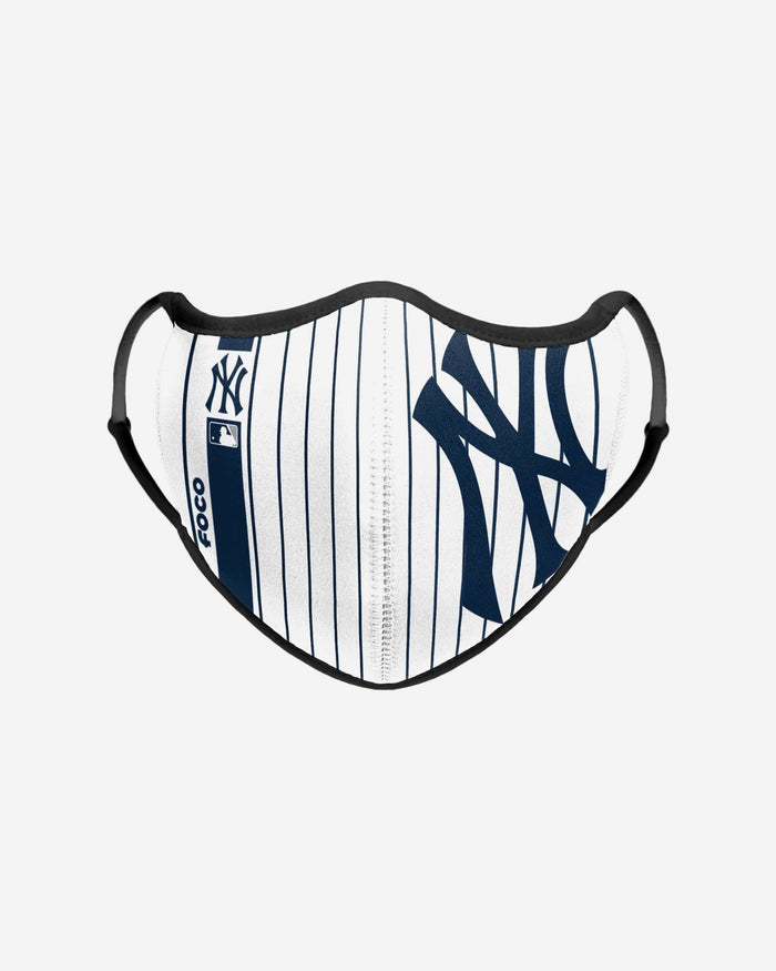 New York Yankees On-Field Adjustable Pinstripe Sport Face Cover FOCO - FOCO.com