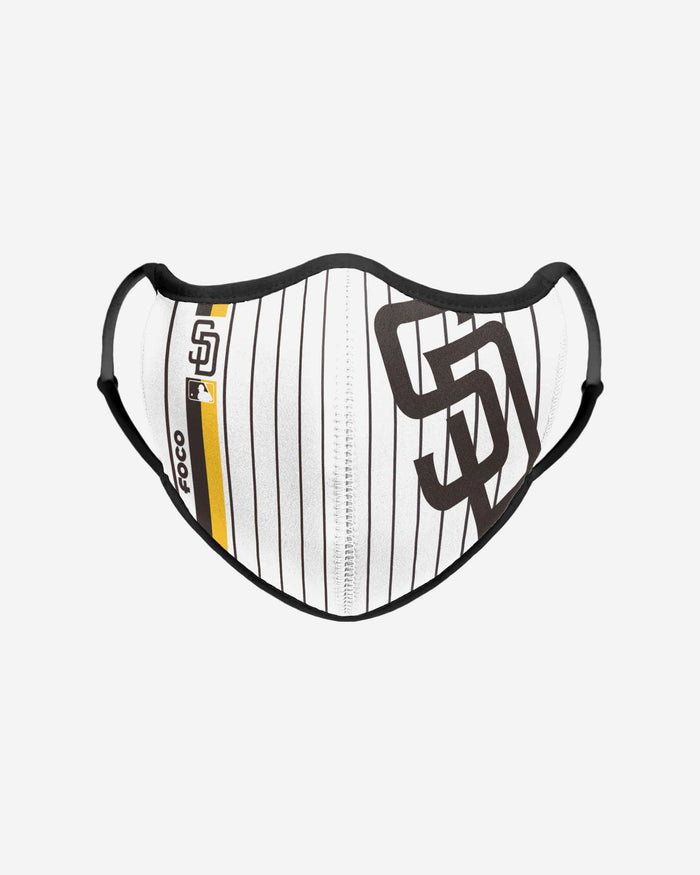 San Diego Padres On-Field Adjustable Pinstripe Sport Face Cover FOCO - FOCO.com