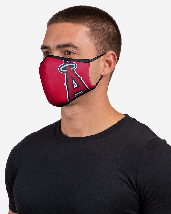 Los Angeles Angels On-Field Adjustable Red Sport Face Cover FOCO - FOCO.com