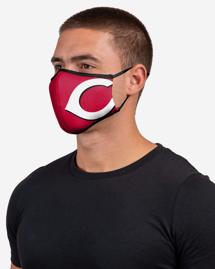 Cincinnati Reds On-Field Adjustable Red Sport Face Cover FOCO - FOCO.com