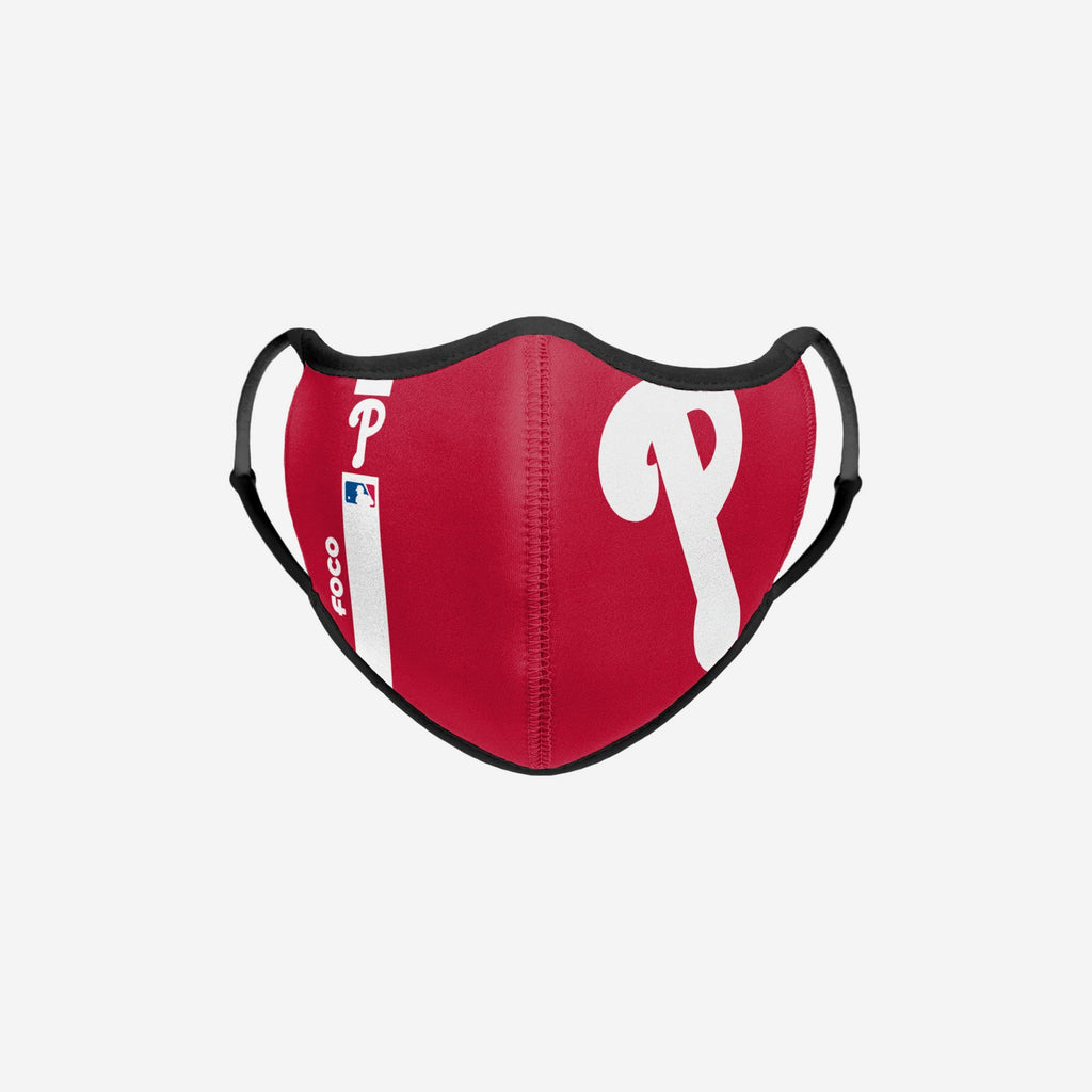 Philadelphia Phillies On-Field Adjustable Red Sport Face Cover FOCO - FOCO.com