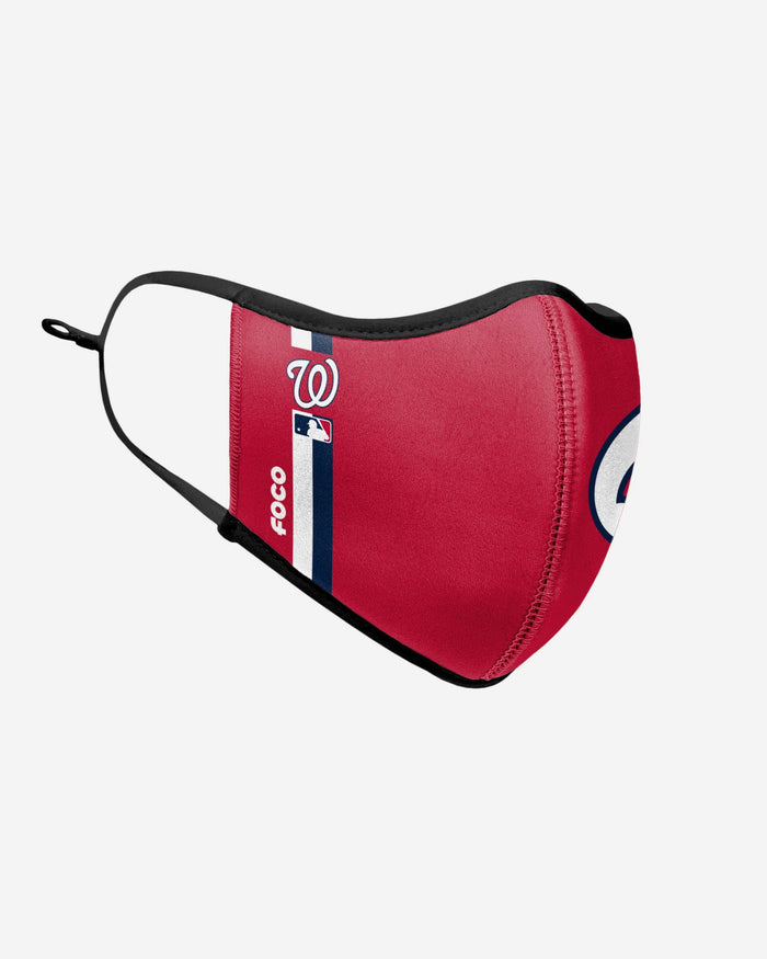 Washington Nationals On-Field Adjustable Red Sport Face Cover FOCO - FOCO.com