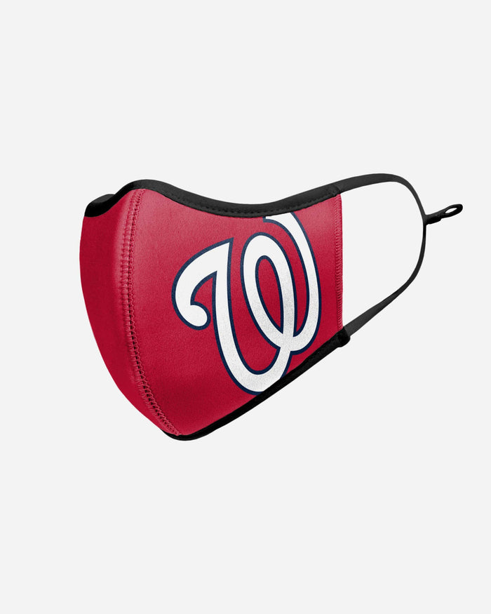 Washington Nationals On-Field Adjustable Red Sport Face Cover FOCO - FOCO.com