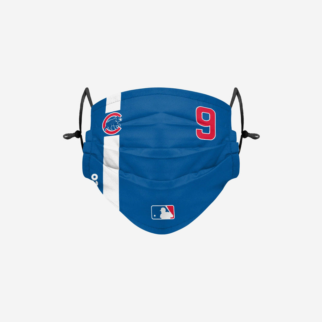 Javier Baez Chicago Cubs On-Field Adjustable Blue Face Cover FOCO - FOCO.com