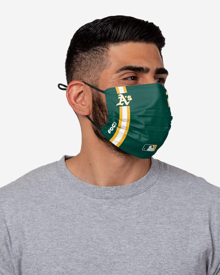 Matt Chapman Oakland Athletics On-Field Adjustable Green Face Cover FOCO - FOCO.com