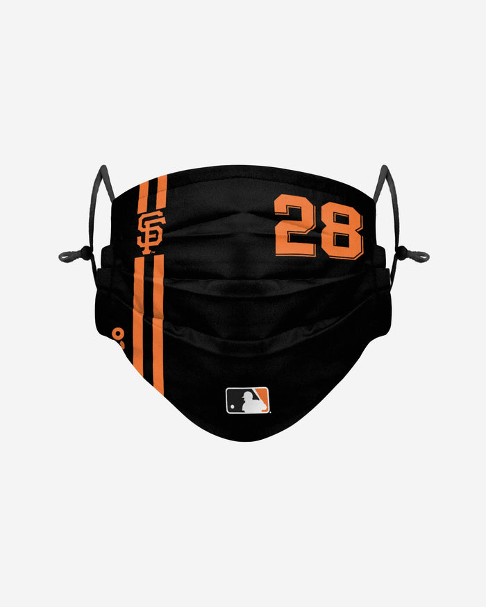 Buster Posey San Francisco Giants On-Field Adjustable Black Face Cover FOCO - FOCO.com