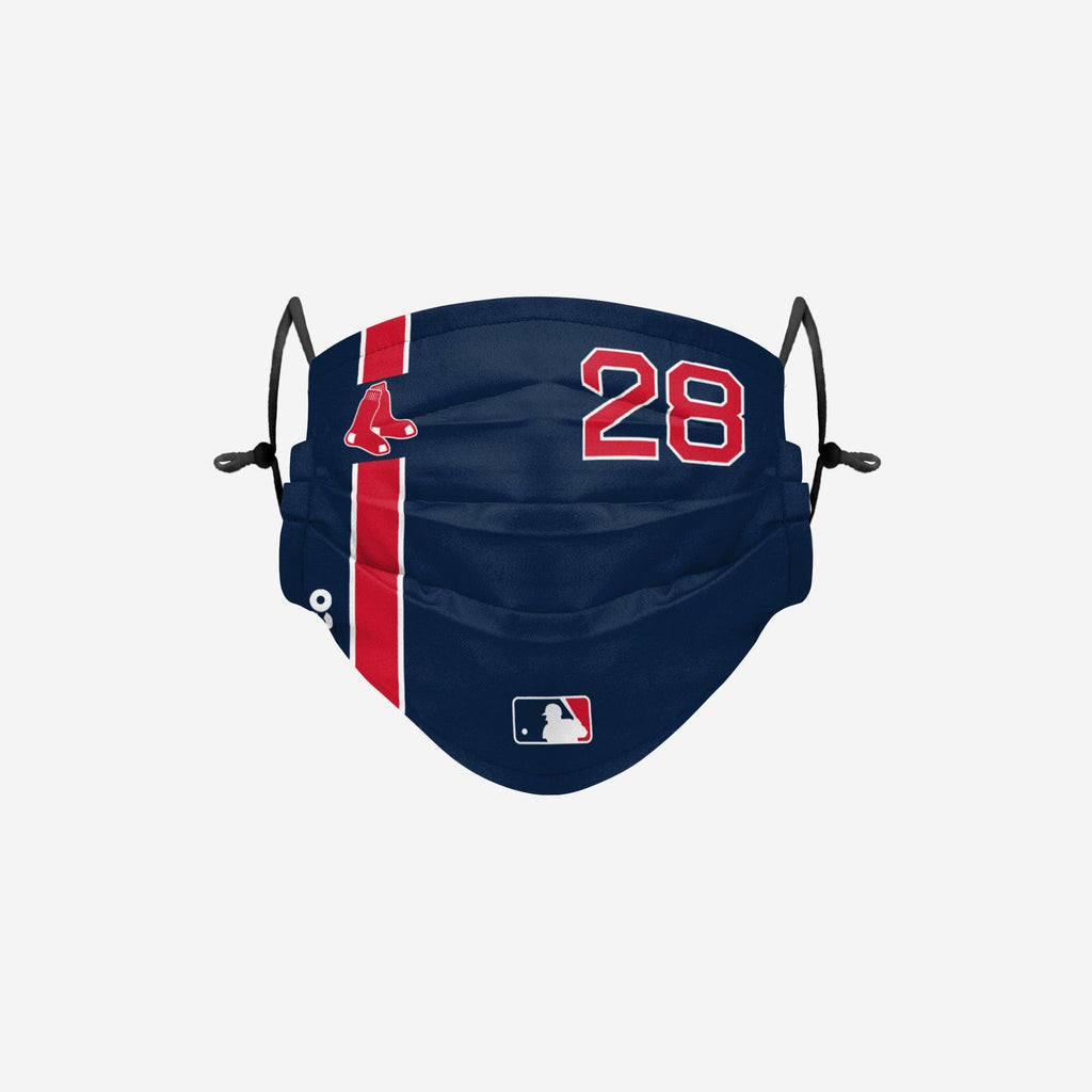 JD Martinez Boston Red Sox On-Field Adjustable Navy Face Cover FOCO - FOCO.com