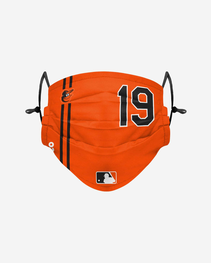 Chris Davis Baltimore Orioles On-Field Adjustable Orange Face Cover FOCO - FOCO.com