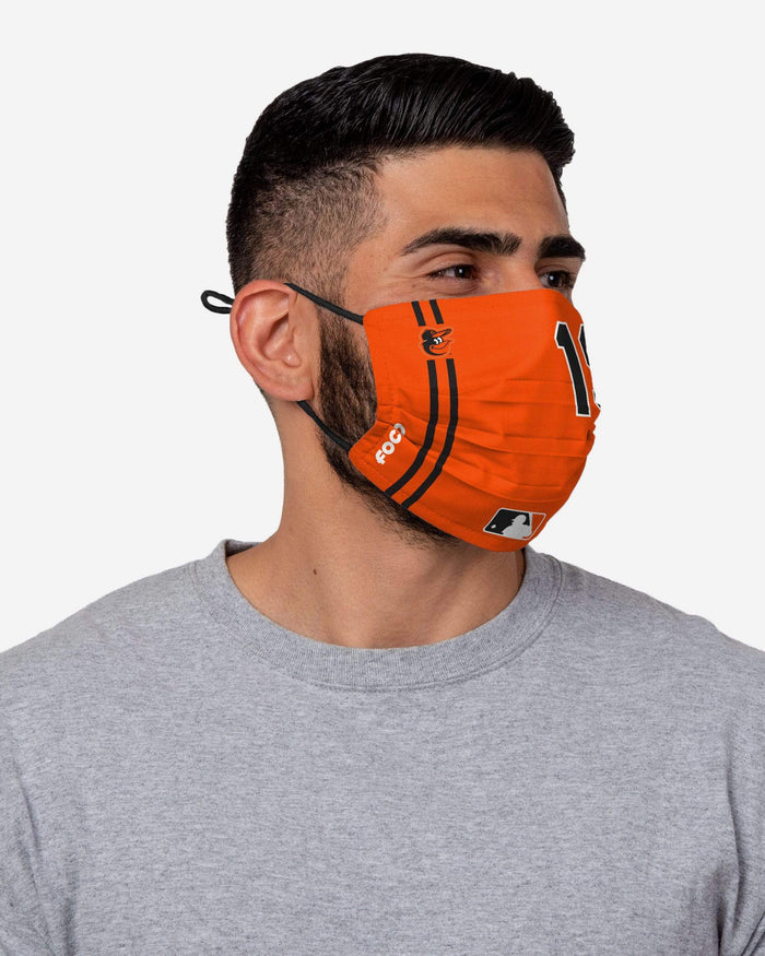 Chris Davis Baltimore Orioles On-Field Adjustable Orange Face Cover FOCO - FOCO.com