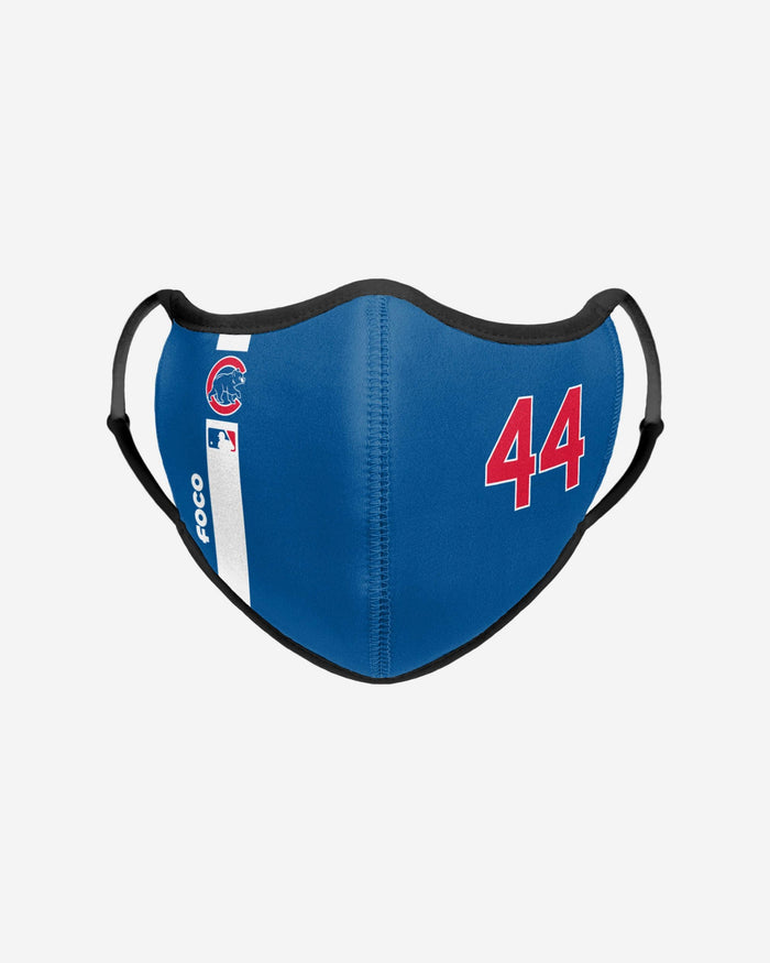Anthony Rizzo Chicago Cubs On-Field Adjustable Blue Sport Face Cover FOCO - FOCO.com