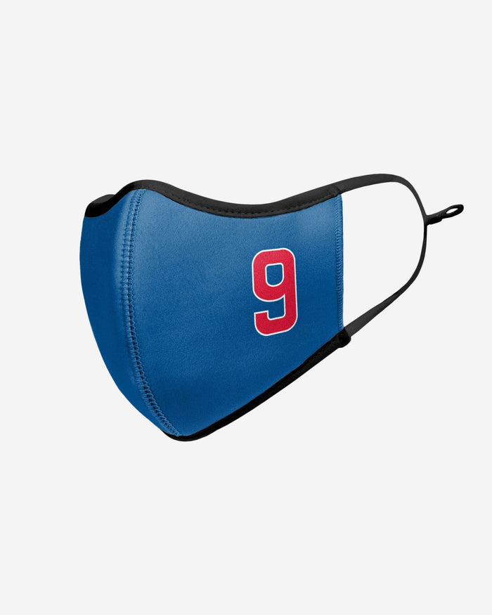 Javier Baez Chicago Cubs On-Field Adjustable Blue Sport Face Cover FOCO - FOCO.com