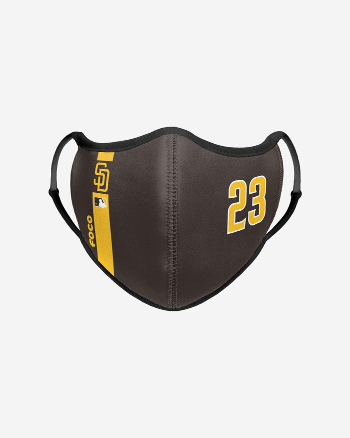 Fernando Tatis Jr San Diego Padres On-Field Adjustable Brown Sport Face Cover FOCO - FOCO.com