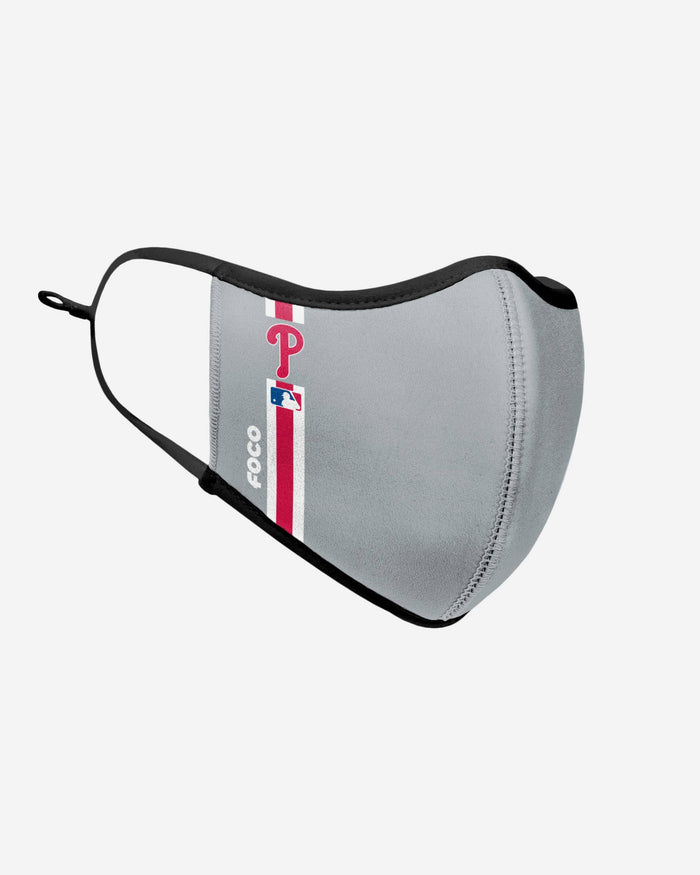 Bryce Harper Philadelphia Phillies On-Field Adjustable Gray Sport Face Cover FOCO - FOCO.com