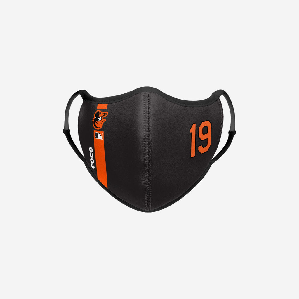 Chris Davis Baltimore Orioles On-Field Adjustable Black Sport Face Cover FOCO - FOCO.com