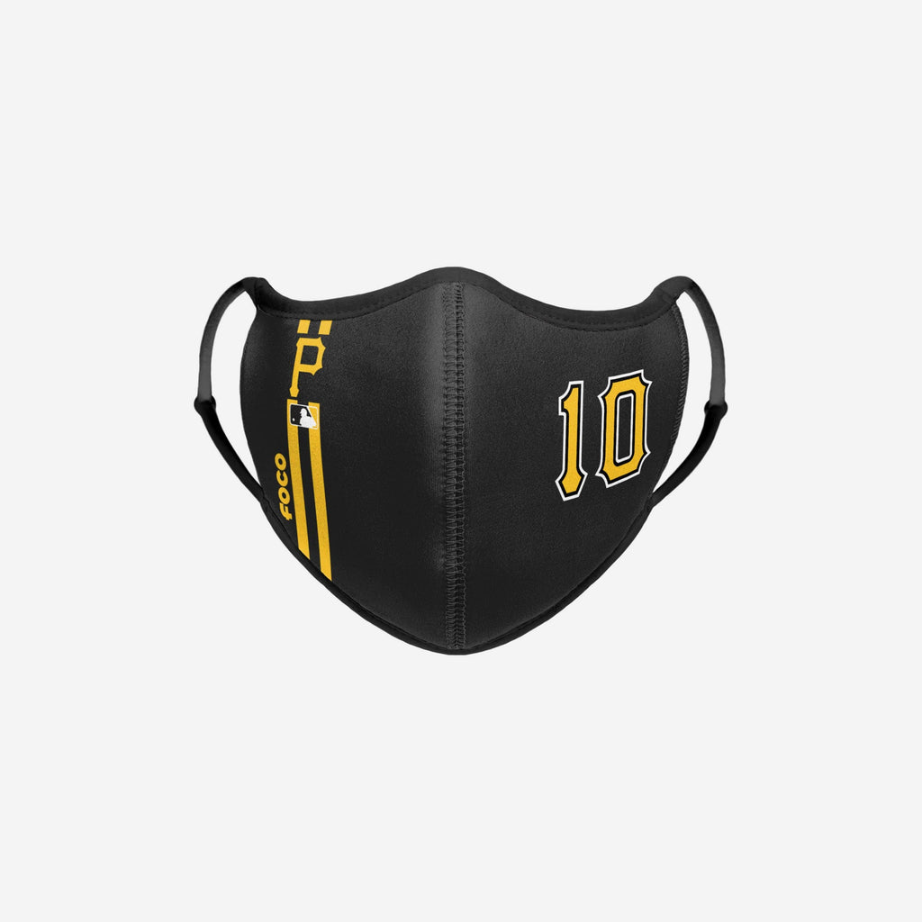 Bryan Reynolds Pittsburgh Pirates On-Field Adjustable Black Sport Face Cover FOCO - FOCO.com