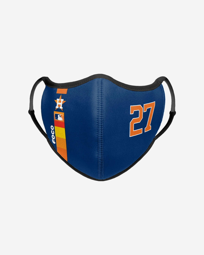 Jose Altuve Houston Astros On-Field Adjustable Navy Sport Face Cover FOCO - FOCO.com