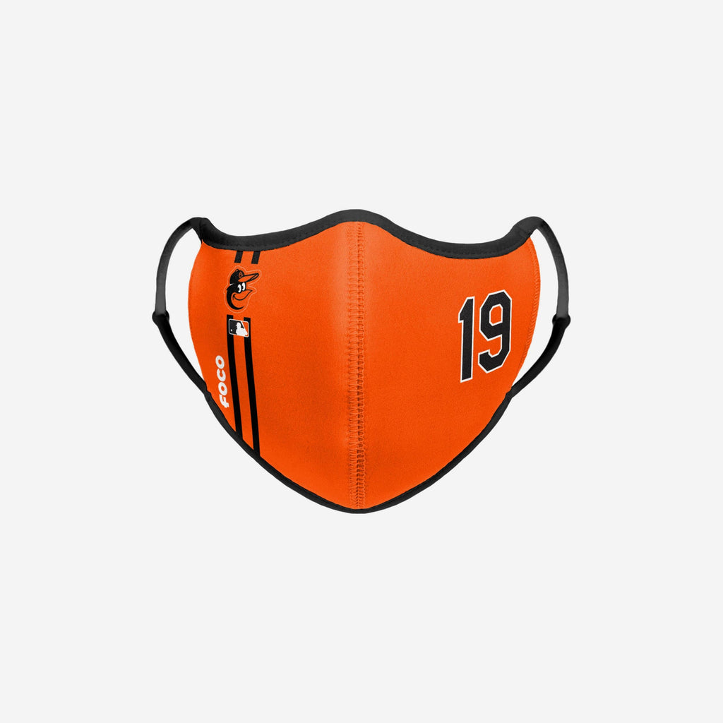 Chris Davis Baltimore Orioles On-Field Adjustable Orange Sport Face Cover FOCO - FOCO.com