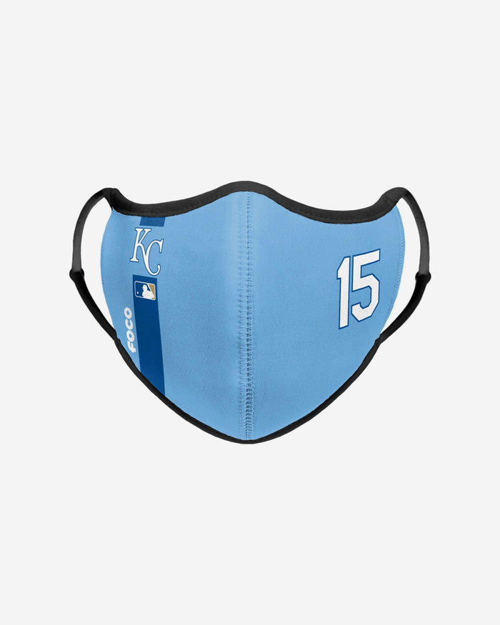 Whit Merrifield Kansas City Royals On-Field Adjustable Powder Blue Sport Face Cover FOCO - FOCO.com
