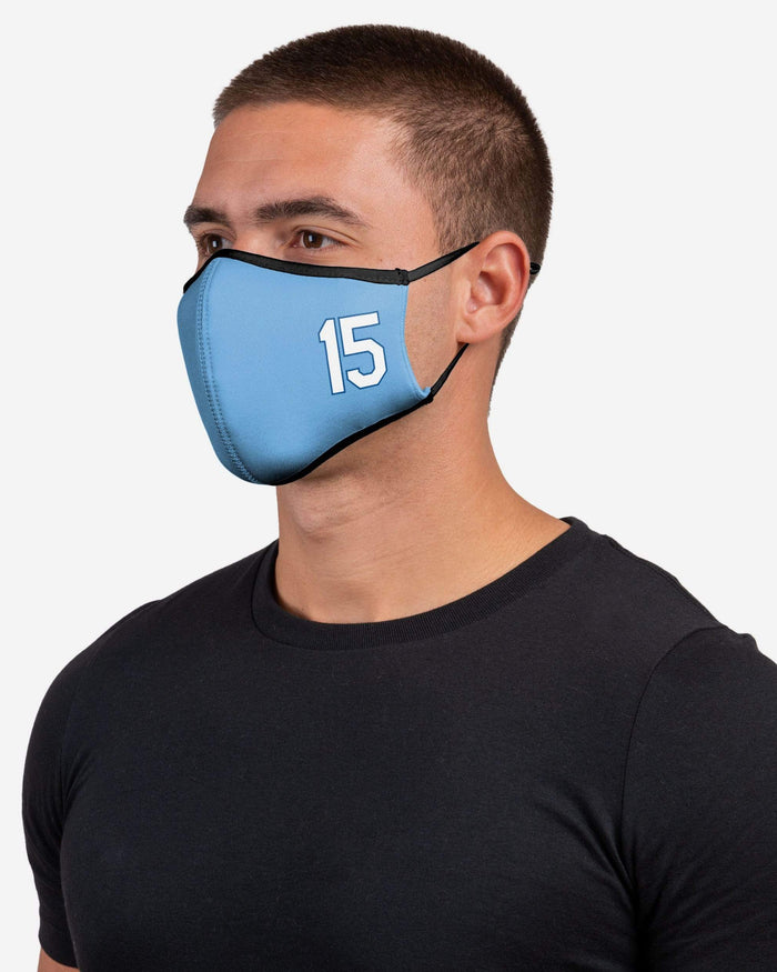 Whit Merrifield Kansas City Royals On-Field Adjustable Powder Blue Sport Face Cover FOCO - FOCO.com