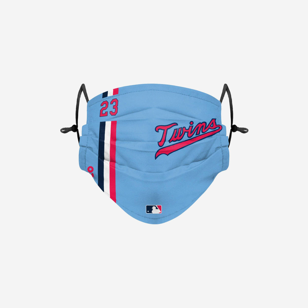 Nelson Cruz Minnesota Twins Blue On-Field Gameday Adjustable Face Cover FOCO - FOCO.com