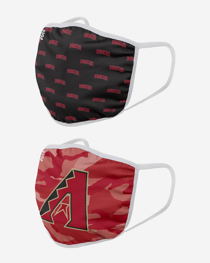 Arizona Diamondbacks Clutch 2 Pack Face Cover FOCO - FOCO.com