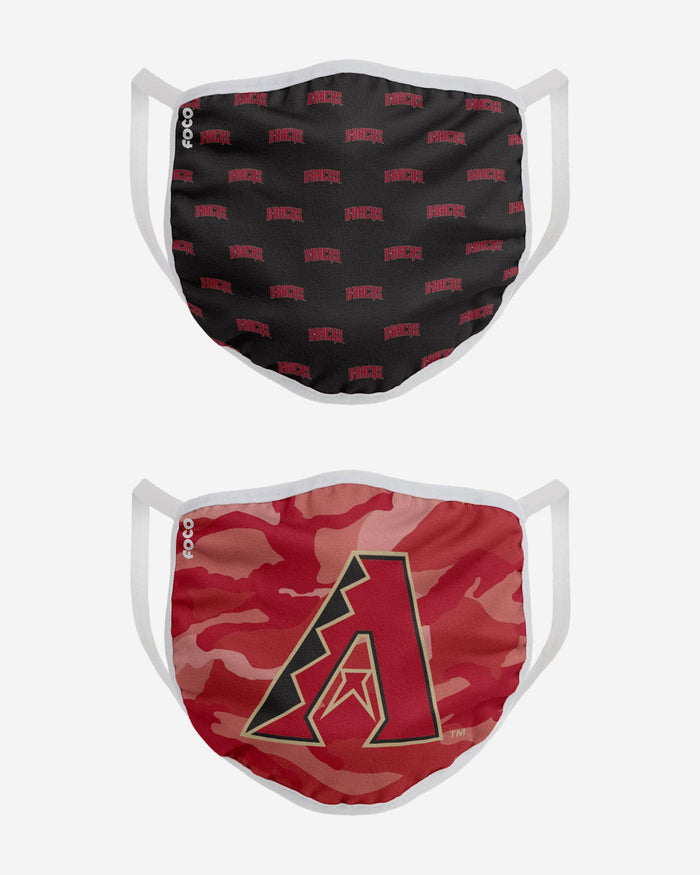 Arizona Diamondbacks Clutch 2 Pack Face Cover FOCO - FOCO.com