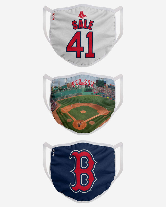 Boston Red Sox Fan Fest 3 Pack Face Cover FOCO - FOCO.com