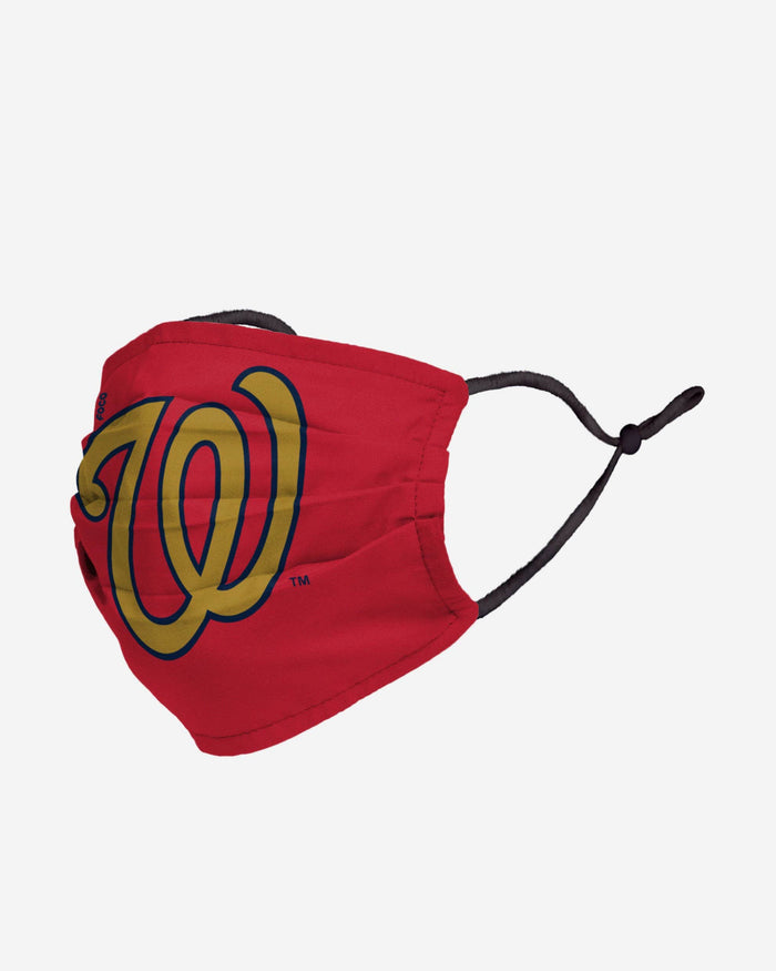 Washington Nationals Gold Logo Adjustable Face Cover FOCO - FOCO.com