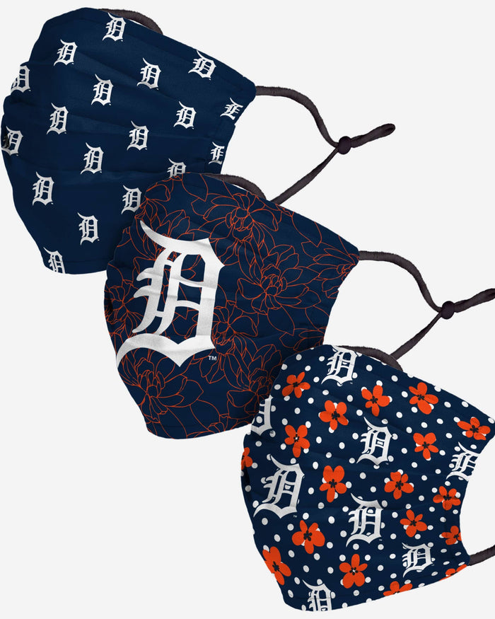 Detroit Tigers Gameday Gardener 3 Pack Face Cover FOCO - FOCO.com