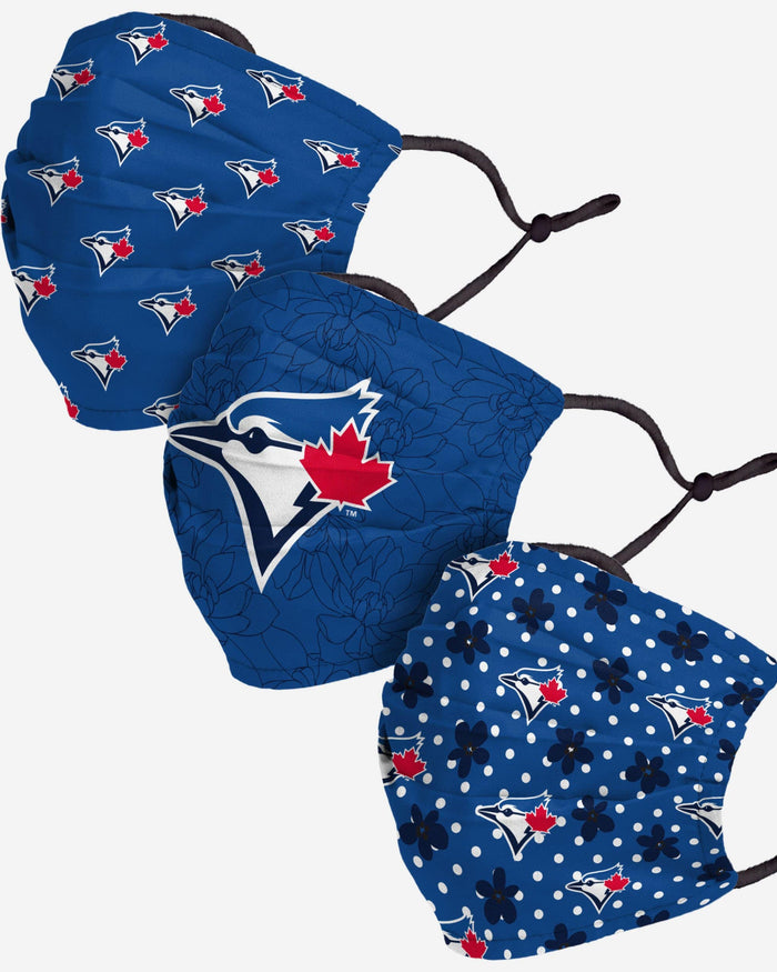 Toronto Blue Jays Gameday Gardener 3 Pack Face Cover FOCO - FOCO.com