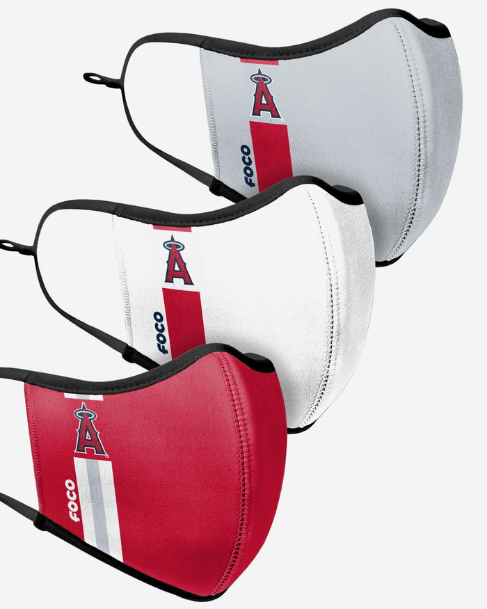 Los Angeles Angels Sport 3 Pack Face Cover FOCO - FOCO.com