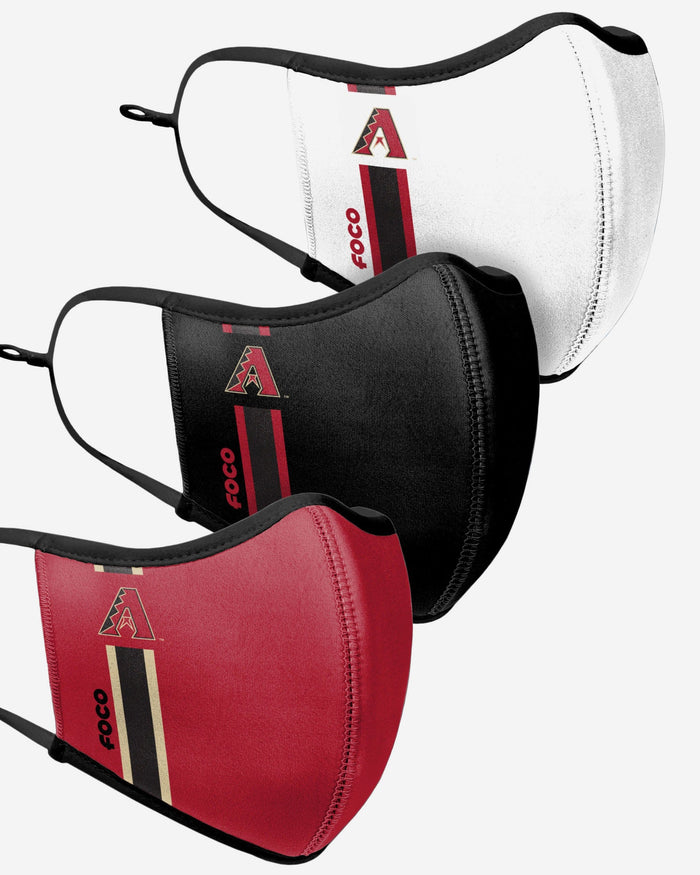 Arizona Diamondbacks Sport 3 Pack Face Cover FOCO - FOCO.com