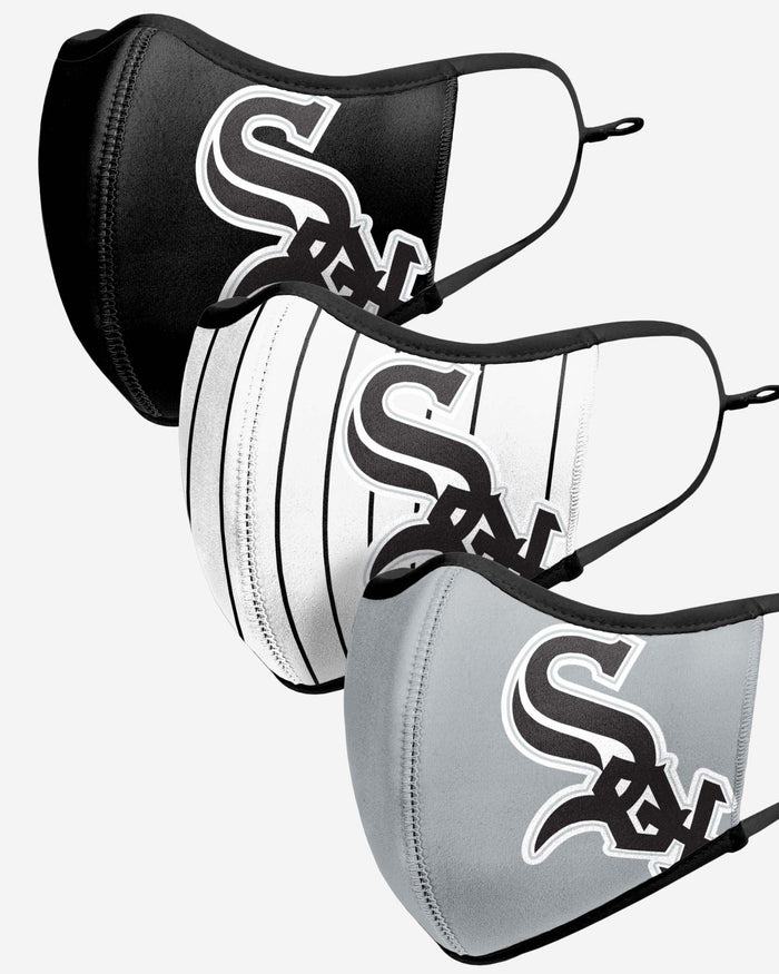 Chicago White Sox Sport 3 Pack Face Cover FOCO - FOCO.com