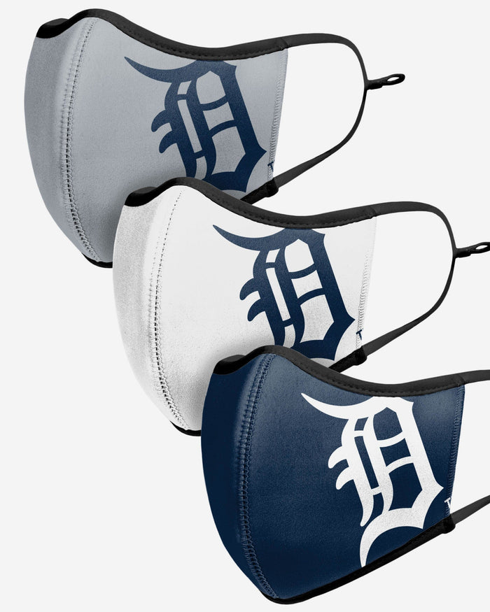 Detroit Tigers Sport 3 Pack Face Cover FOCO - FOCO.com