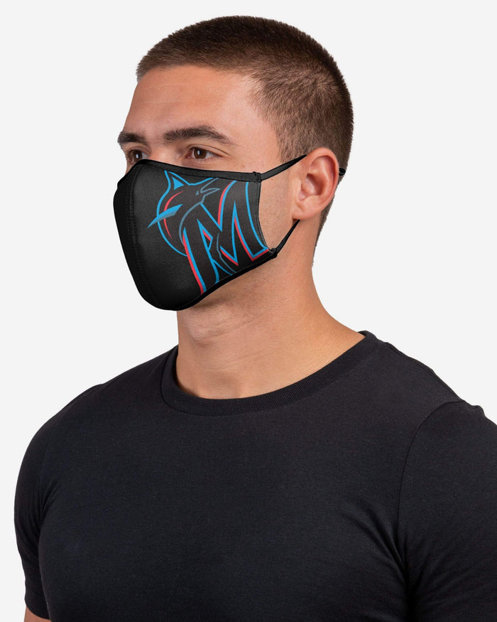 Miami Marlins Sport 3 Pack Face Cover FOCO - FOCO.com